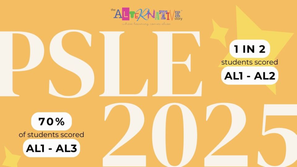The Alternative Story PSLE 2025 Results - 1 in 2 students scored AL1 to AL2, and 70% of students scored AL1 to AL3.